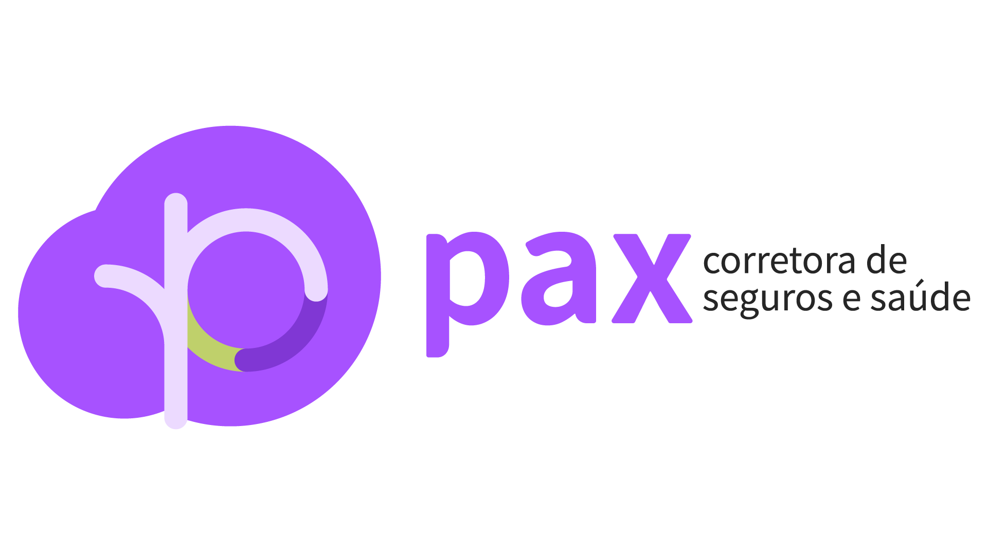 Pax Logo Preto Horizontal PNG